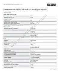 1516353 Datasheet Page 2