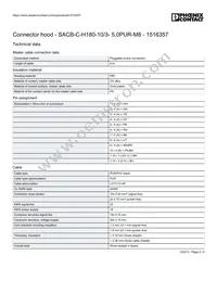 1516357 Datasheet Page 2