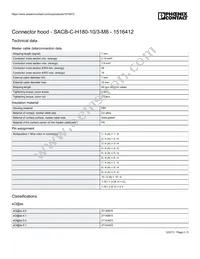 1516412 Datasheet Page 2