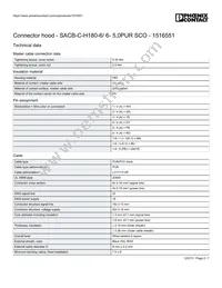 1516551 Datasheet Page 2