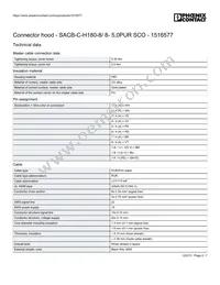 1516577 Datasheet Page 2