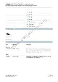 1516580 Datasheet Page 3