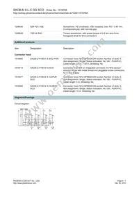 1516768 Datasheet Page 4