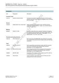 1516810 Datasheet Page 4