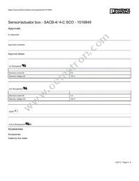 1516849 Datasheet Page 4