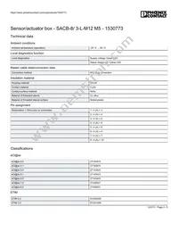 1530773 Datasheet Page 2