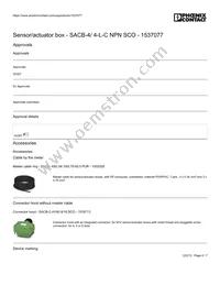 1537077 Datasheet Page 4