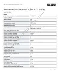 1537080 Datasheet Page 2