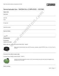 1537080 Datasheet Page 4