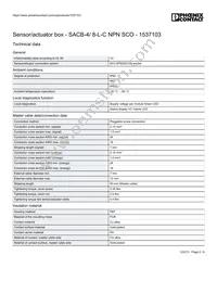 1537103 Datasheet Page 2