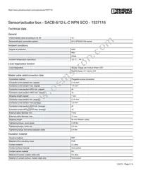 1537116 Datasheet Page 2