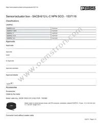 1537116 Datasheet Page 4