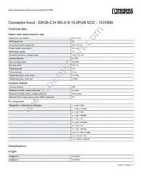 1537899 Datasheet Page 2