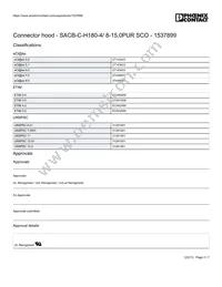 1537899 Datasheet Page 3