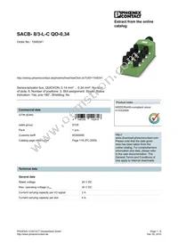 1548341 Datasheet Cover