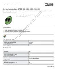 1548354 Datasheet Cover