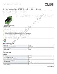 1548396 Datasheet Cover