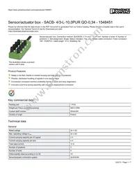 1548451 Datasheet Cover