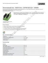 1548464 Datasheet Cover