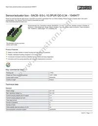 1548477 Datasheet Cover