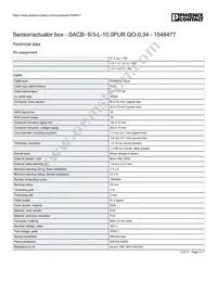 1548477 Datasheet Page 3