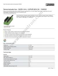 1548532 Datasheet Cover