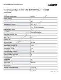 1548558 Datasheet Page 2