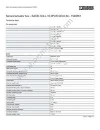 1548561 Datasheet Page 3