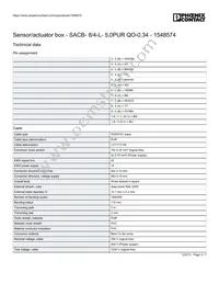 1548574 Datasheet Page 3