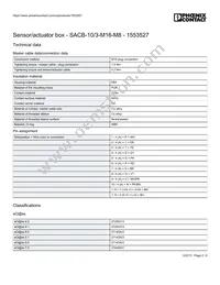 1553527 Datasheet Page 2