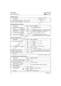 155CMQ015 Datasheet Page 2