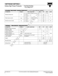 15ETH03S Datasheet Page 2