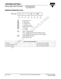 15ETX06-1 Datasheet Page 6
