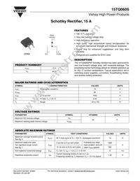 15TQ060STRR Datasheet Cover