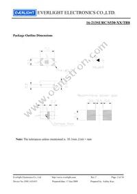 16-213SURC/S530-A5/TR8 Datasheet Page 2