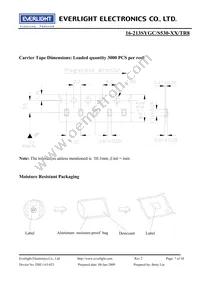 16-213SYGC/S530-E3/TR8 Datasheet Page 7