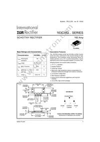 163CMQ080 Datasheet Cover