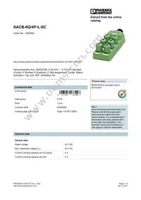 1662942 Datasheet Cover