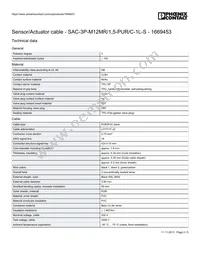 1669453 Datasheet Page 2