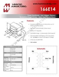 166E14 Datasheet Cover