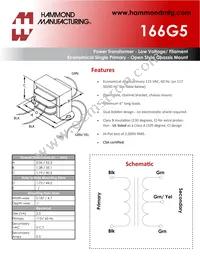 166G5 Datasheet Cover