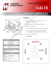 166L10 Datasheet Cover