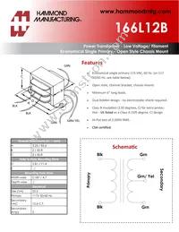 166L12B Datasheet Cover