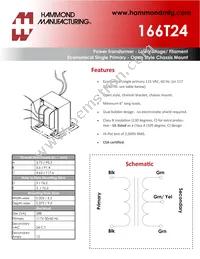 166T24 Datasheet Cover