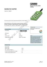 1680937 Datasheet Cover