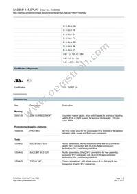 1680982 Datasheet Page 3