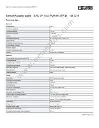 1681017 Datasheet Page 2