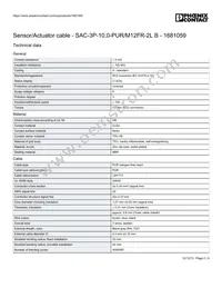 1681059 Datasheet Page 2