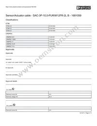 1681059 Datasheet Page 4