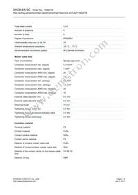 1692019 Datasheet Page 2